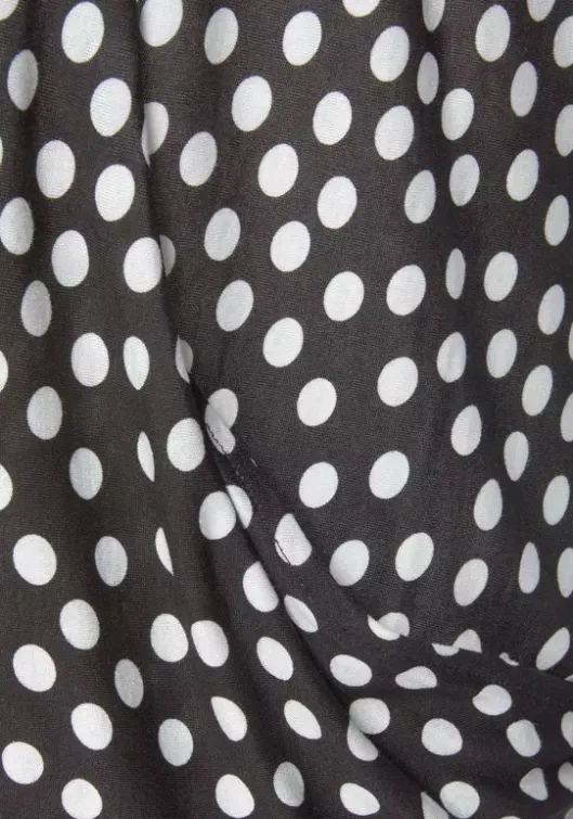 Sale LASCANA Langarmshirt Schwarz-Weis-Bedruckt
