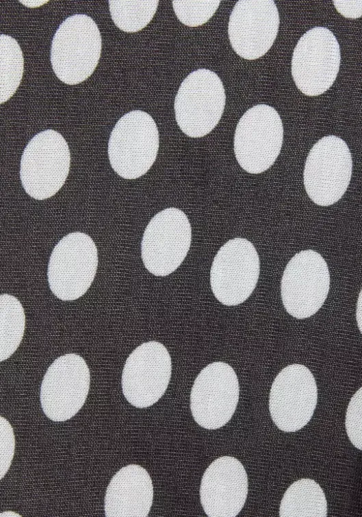 Sale LASCANA Langarmshirt Schwarz-Weis-Bedruckt