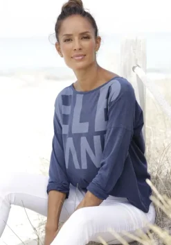 Hot Elbsand Langarmshirt"Niola" Marine