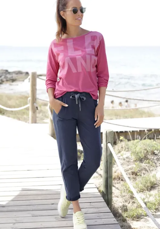 Clearance Elbsand Langarmshirt"Niola" Pink