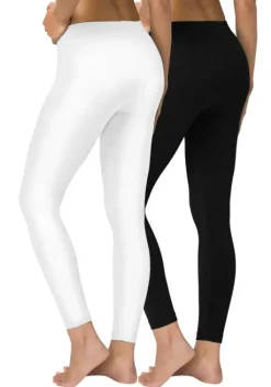 Best Vivance active Leggings Weis, Schwarz
