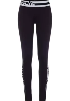 Online Bench. Leggings Schwarz-Weis