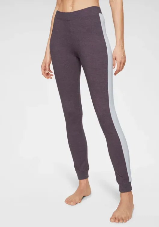 Discount Arizona Leggings Anthrazit-Meliert, Pflaume