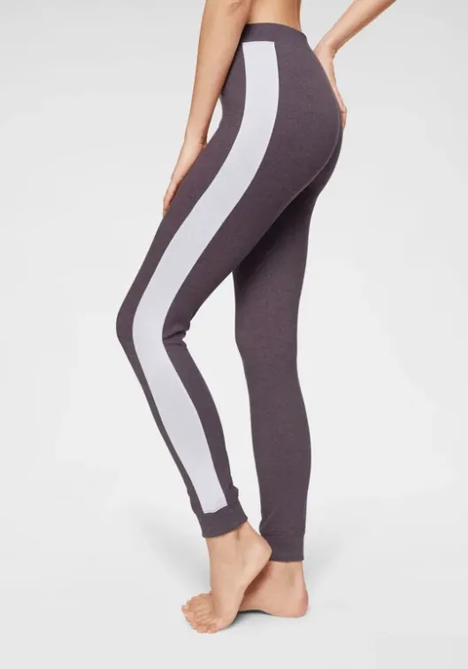 Discount Arizona Leggings Anthrazit-Meliert, Pflaume