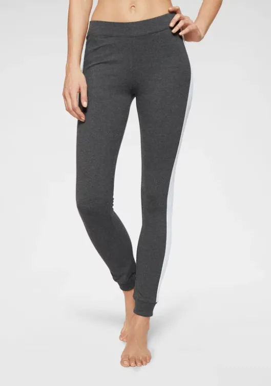 Discount Arizona Leggings Anthrazit-Meliert, Pflaume