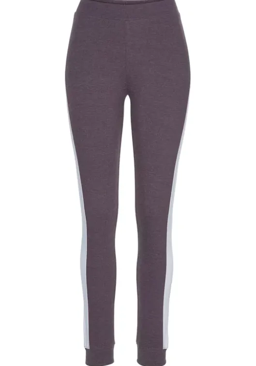 Discount Arizona Leggings Anthrazit-Meliert, Pflaume