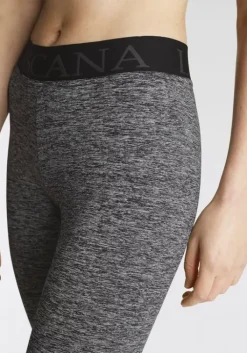 Online LASCANA ACTIVE Leggings Schwarz-Meliert