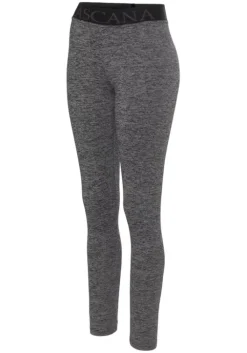 Online LASCANA ACTIVE Leggings Schwarz-Meliert