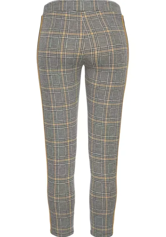 Online Bench. 7/8-Leggings Kariert-Curry