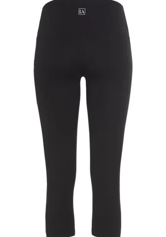 Sale LASCANA ACTIVE 3/4-Leggings Schwarz