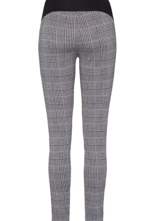 Outlet Buffalo Leggings Schwarz-Weis
