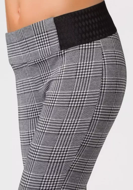 Outlet Buffalo Leggings Schwarz-Weis