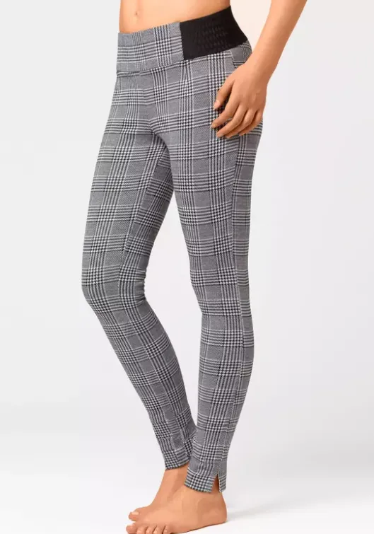 Outlet Buffalo Leggings Schwarz-Weis