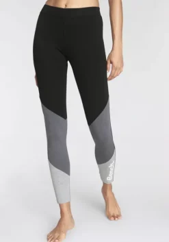 Discount Bench. Leggings Schwarz-Anthrazit-Grau
