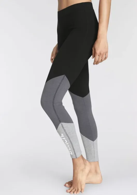 Discount Bench. Leggings Schwarz-Anthrazit-Grau