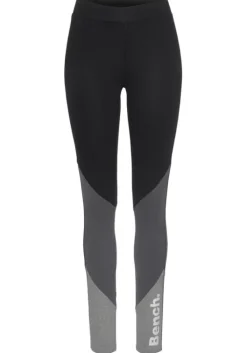 Discount Bench. Leggings Schwarz-Anthrazit-Grau