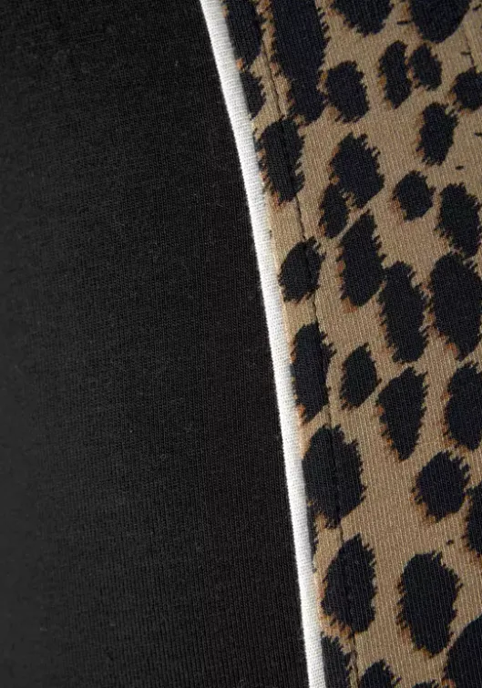 Buffalo Leggings Schwarz-Gemustert