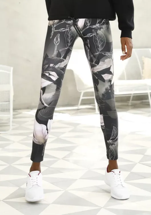 Sale Leggings"Tropical" Homewear-Leggings