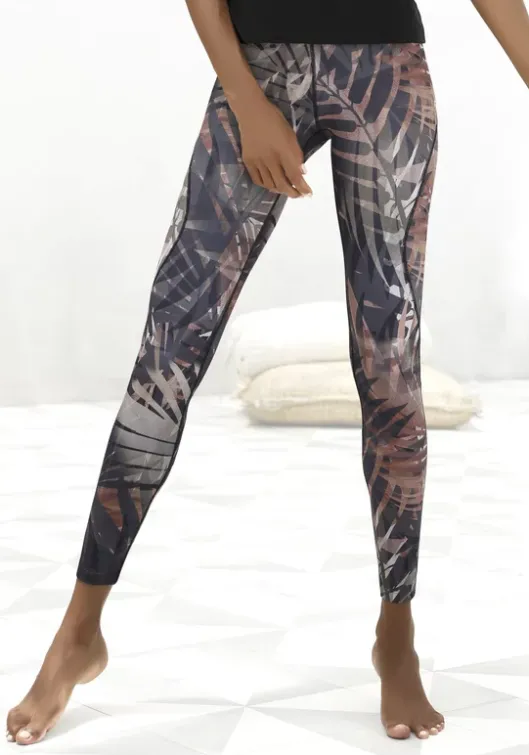 Hot Leggings"Tropical" Homewear-Leggings