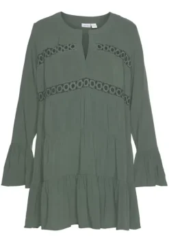 Best LASCANA Longbluse Dunkelgrun