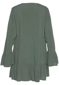 Best LASCANA Longbluse Dunkelgrun