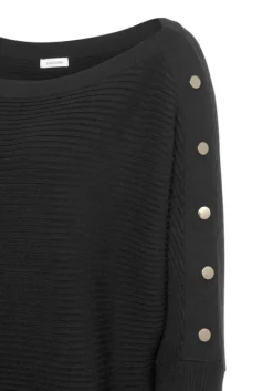 LASCANA Longpullover Schwarz