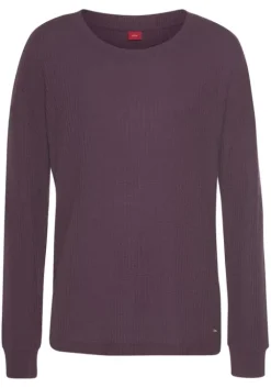 Sale s.Oliver Longsleeve Bordeaux