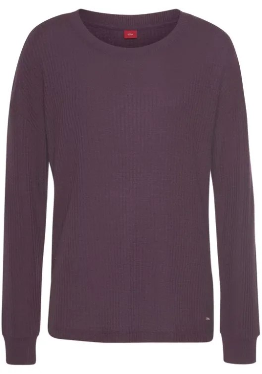 Sale s.Oliver Longsleeve Bordeaux