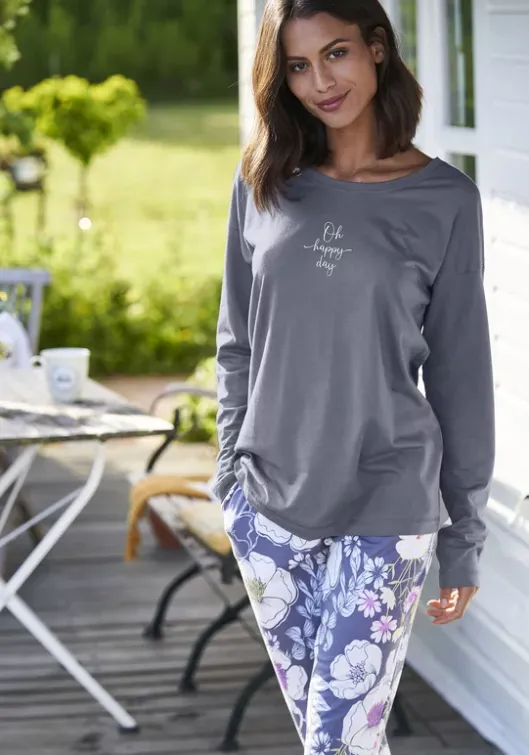 Longsleeve Nachhaltige Nachtwasche