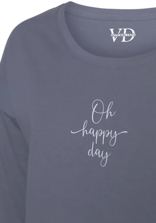 Longsleeve Nachhaltige Nachtwasche