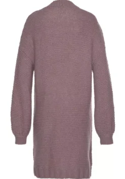 New LASCANA Longstrickjacke Dunkelrose