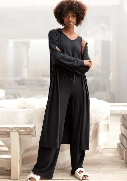 Hot Longstrickjacke Morgenmantel
