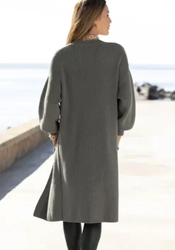 Sale LASCANA Longstrickjacke Grau