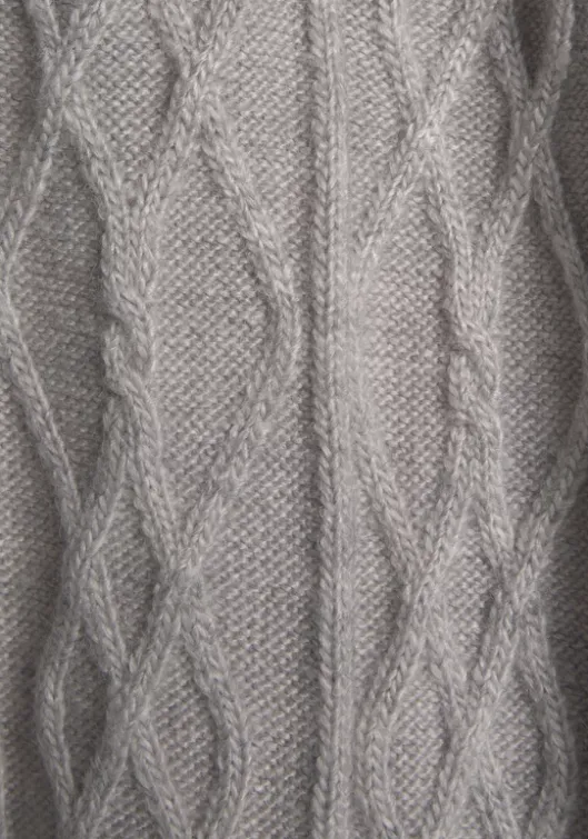 Online LASCANA Longstrickjacke Grau-Meliert