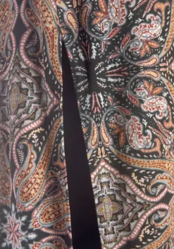 Outlet Beachtime Longtop Braun-Bedruckt, Schwarz