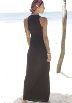 Hot LASCANA Maxikleid Schwarz