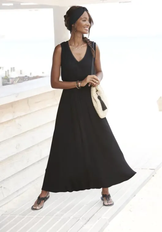 Best s.Oliver Maxikleid Schwarz