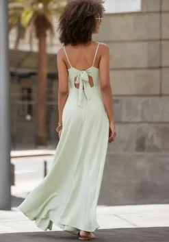 LASCANA Maxikleid Pistazie