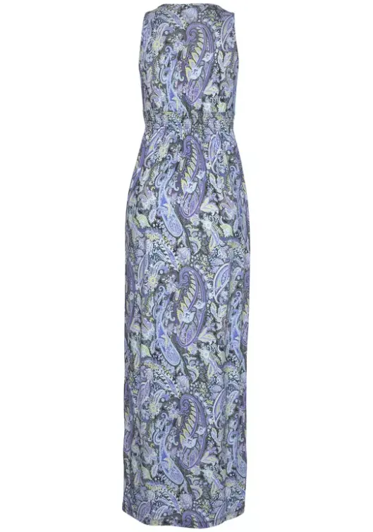 Online LASCANA Maxikleid Blau-Bedruckt