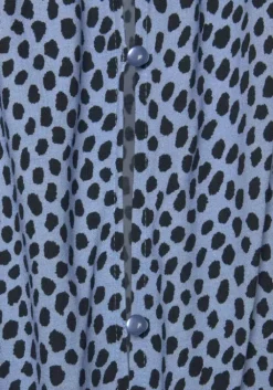Discount LASCANA Maxikleid Blau-Marine-Bedruckt