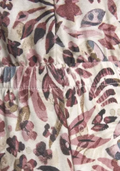 Discount Vivance Maxikleid Creme-Mauve Bedruckt