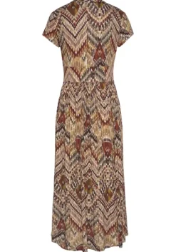 New LASCANA Midikleid Braun-Bedruckt