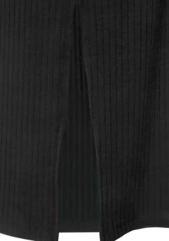 Outlet LASCANA Midikleid Schwarz