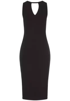 Outlet Buffalo Midikleid Schwarz