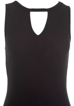 Outlet Buffalo Midikleid Schwarz