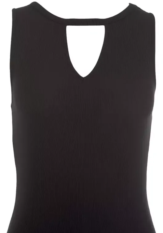 Outlet Buffalo Midikleid Schwarz