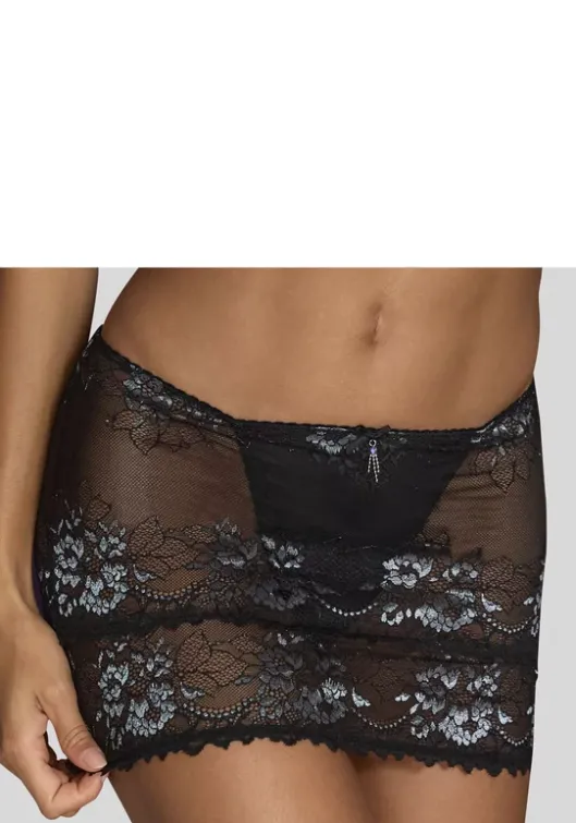 Best JETTE Minirock"Stringrock" Schwarz-Blau