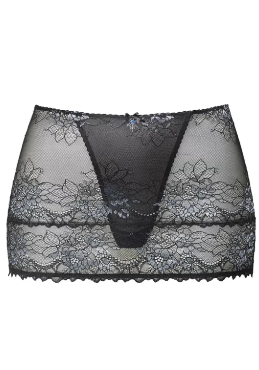 Best JETTE Minirock"Stringrock" Schwarz-Blau