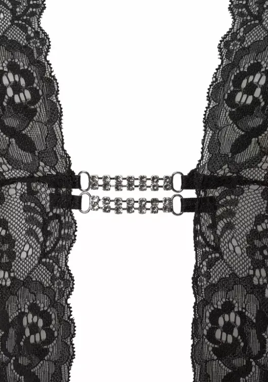 Neckholder-Body Spitzen-Bodys