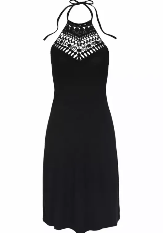 Sale LASCANA Neckholderkleid Schwarz